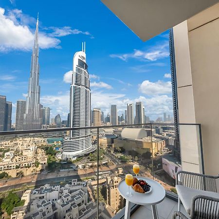 Smartstay At Burj Royale - Full Burj Khalifa View - Brand New Luxury Apartments Dubai Luaran gambar