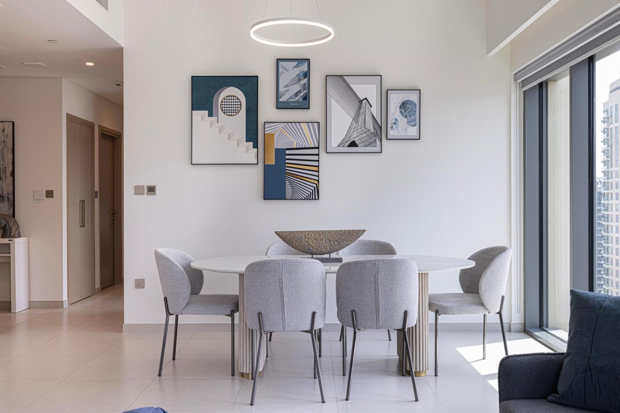 Smartstay At Burj Royale - Full Burj Khalifa View - Brand New Luxury Apartments Dubai Luaran gambar