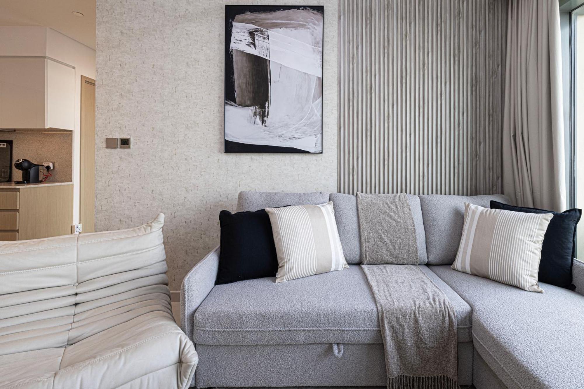Smartstay At Burj Royale - Full Burj Khalifa View - Brand New Luxury Apartments Dubai Luaran gambar